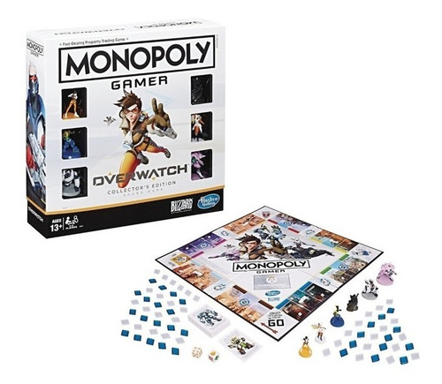 Juego Monopoly Overwatch Edicion De Coleccionistas(e6291)