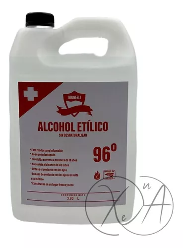Alcohol Etilico 96 Comestible