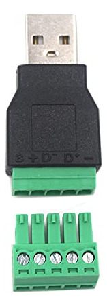 Conector De Bloque De Terminales De Tornillo Usb Kework, Usb