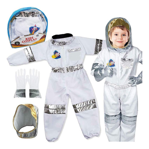 Disfraz Espacial De Astronauta Para Nios Juego De Rol De Di