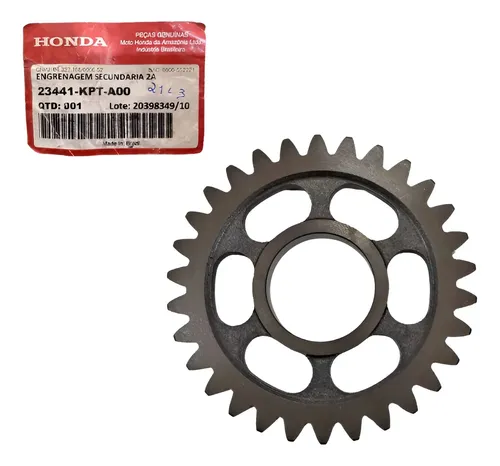 Engrenagem Secundaria Nxr Bros 150 2006 A 2008 Original Hond