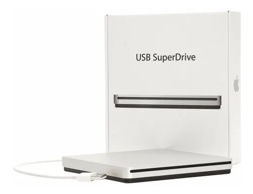 comprar Lectora Usb Superdrive Cd Dvd Como Nuevo En Caja!!!
