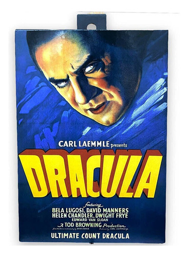 Neca Universal Monsters 7 Pulgadas Figura Dracula Ultimate