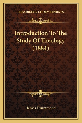 Libro Introduction To The Study Of Theology (1884) - Drum...