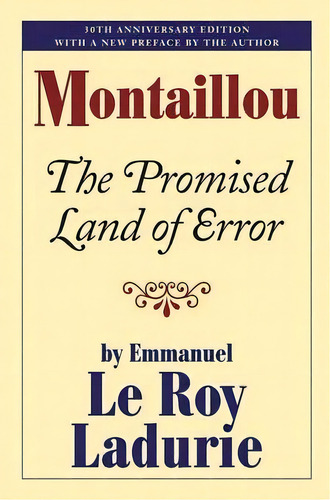 Montaillou, De Emmanuel Le Roy Ladurie. Editorial George Braziller Inc, Tapa Blanda En Inglés