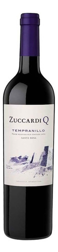 Vinho Argentino Tempranillo Zuccardi Q 750ml