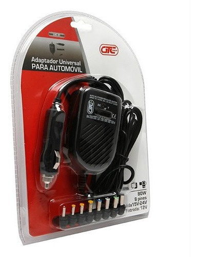 Imagen 1 de 1 de Cargador Universal Gtc Para Automovil Uac-01