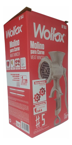 Imagen 5 de 6 de Molino Para Carne Operación Manual # 5