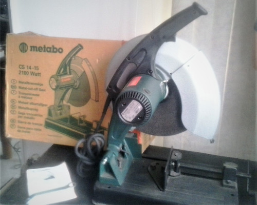  Trozadora Metabo Cs14 2200wts Incluye Disco