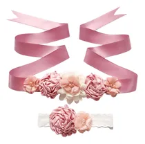 Comprar Cinturón De Flores De Maternidad Maternidad Baby Shower Faja