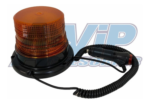 Imagen 2 de 8 de Baliza Giratoria Led 12v 24v Flash Seguridad Vial A-vip