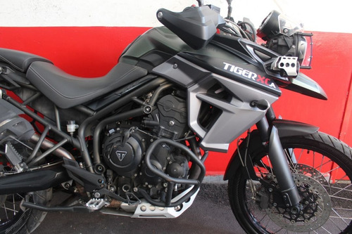 Imagem 9 de 11 de Triumph Tiger 800 Xca 800xca Abs 2016 Verde
