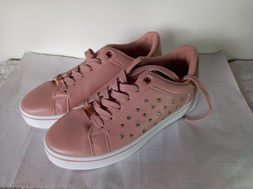 Zapatos Sneakers Dama Rosados  39