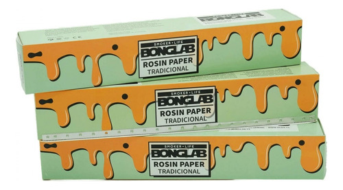 Papel Para Extraccion Rosin Tradicional 3 Unidades Bonglab