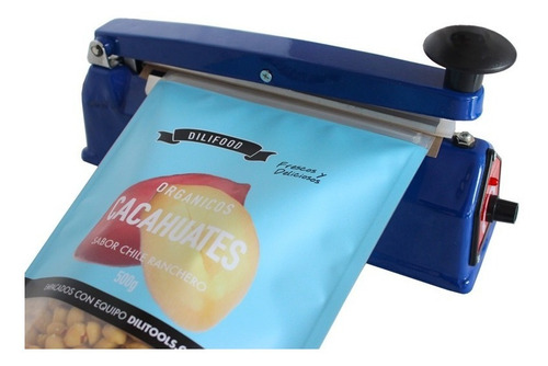 Imagen 4 de 6 de Máquina Selladora De Bolsas De Plástico 20cm X 7mm Dilitools