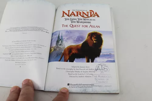 The Lion, the Witch and the Wardrobe: The Quest for Aslan (The Chronicles  of Narnia): Jones, Jasmine: 9780060765545: : Books