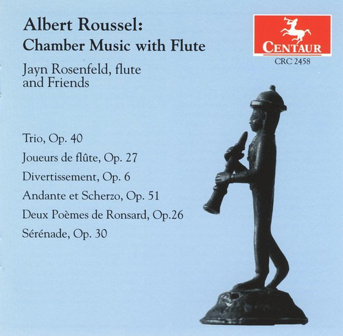 Música De Cámara De Roussel Con Flauta: Trio Op 40 (1929) Cd