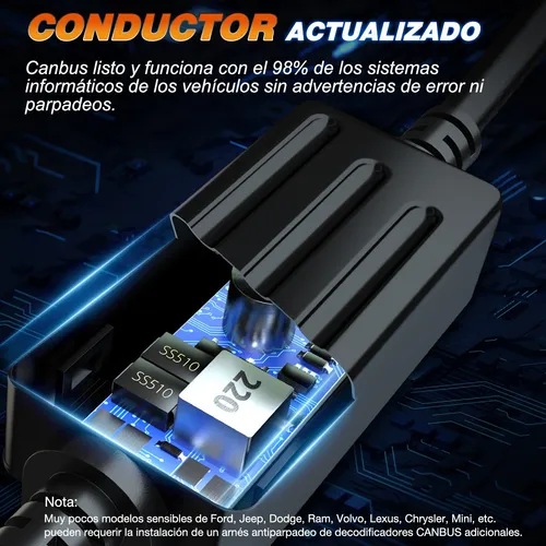 Kit De Focos Led 9005 H11 Para Subaru Alto/bajo De 14000 Lm