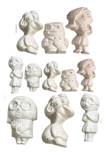 30 Figuras De Intensamente Pelicula De Yeso Recuerdo Fiesta