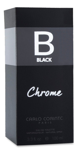 Perfume Carlo Corinto Black Chrome Edt 100ml Caballero