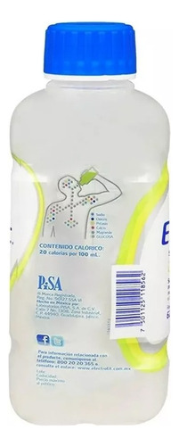 Suero Rehidratante Electrolit Lima Limón 6 Pzs De 625 Ml