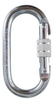 Comprar 180und. Mosquetão Oval Em Aço Trava Rosca 25kn Qfix