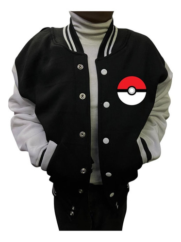Sudadera Tipo Universitaria Infantil Personajes Pokémon