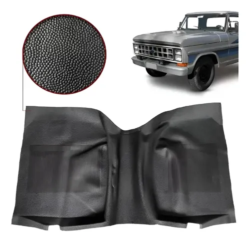 Alfombra De Goma Ford F100 F1000 Negro | Cuotas sin interés