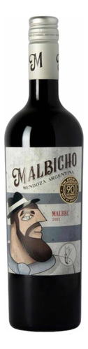 Caja 6 Vino Mal Bicho Malbec 750ml Premium Mendoza Tim Atkin