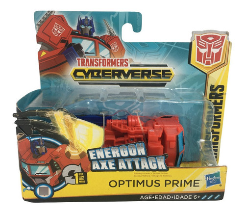 Hasbro Transformers Cyberverse Optimus Prime Axe Attack