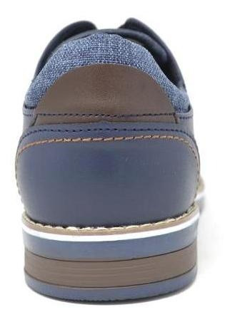Zapato Perry Ellis - 7012 - Azul Marino
