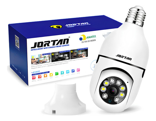 Camara Seguridad Foco Espia Microfono Sensor Movimiento