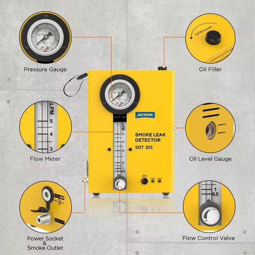 Sdt203 Autool Evap Detector De Fugas De Humo