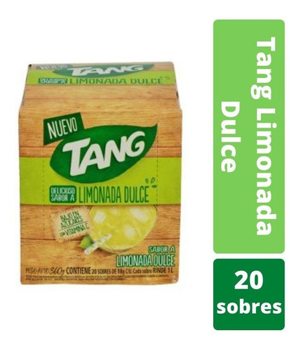 Tang Jugo En Polvo Limonada Dulce Caja X 18 Gr