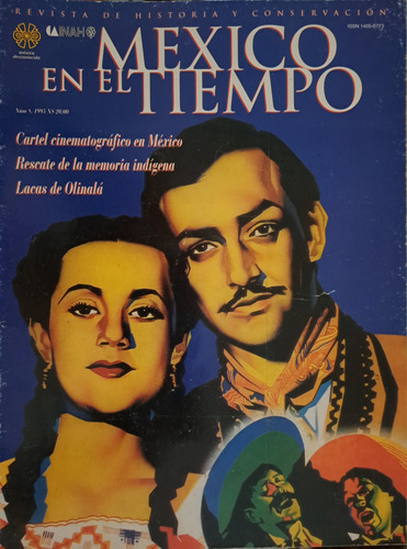 México En El Tiempo, Año 2, Num. 8, 1995, Cartel Cinematogra