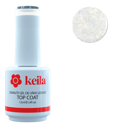 Esmalte Semipermanente Para Uñas Topcoat Diamond #1 Keila Color Diamond # 1
