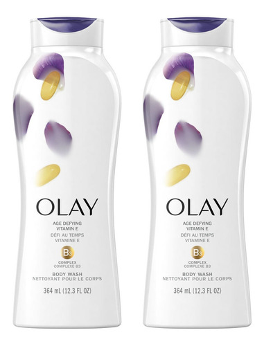 Sabonete Líquido Olay Age Defying 364 Ml - 2 Un