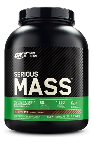 Serious Mass 6 Lb On, Ganador De Masa C/creatina