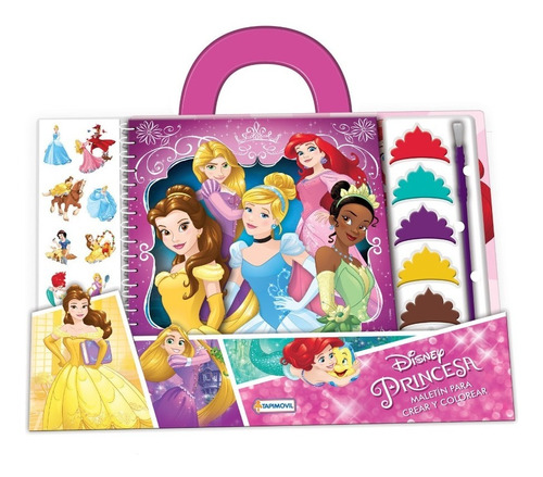 Princesas Disney Maletin Para Crear Y Colorear Acuarelas