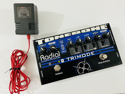 Pedal De Distorsión A Tubos Radial Trimode Tonebone