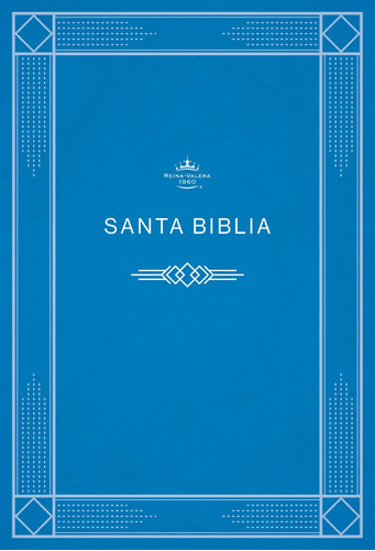 Biblia Rvr1960 Economica De Evangelismo Azul Tapa Rustica