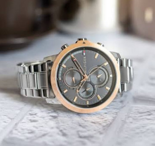 Reloj Para Hombre Tommy Hilfiger Jameson 1792050 Plateado