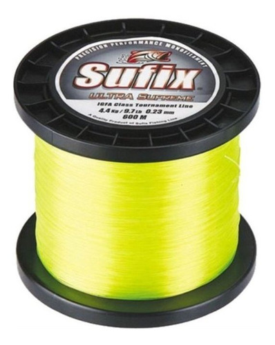 Linea Sufix Ultra Supreme 30 Lb 1000m Color Yellow Igfa Clas