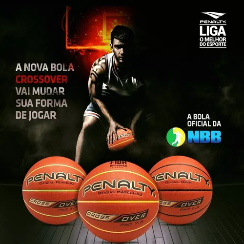 Bola de Basquete Penalty 7.8 Crossover X em Promoção