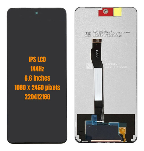 Pantalla Táctil Lcd Display For Poco X4 Gt 22041216g