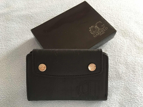 Cartera Monedero Cuero Sintético Para Dama Importado