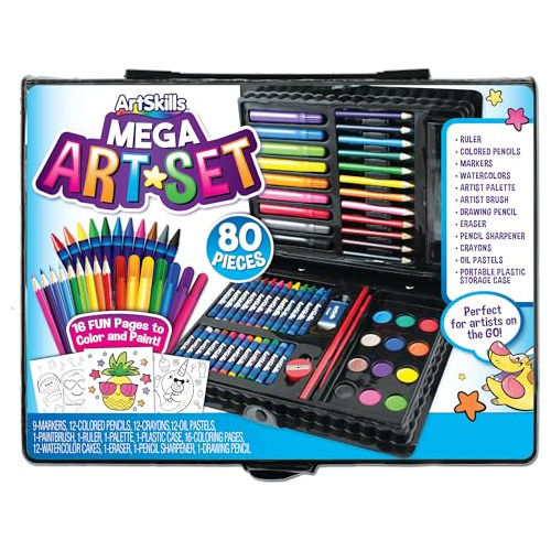 Mega Set De Arte, Suministros Artes Y Manualidades, Inc...