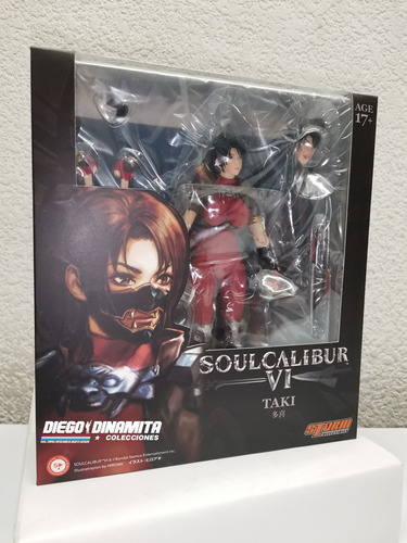 Figura Taki Soulcalibur Vi Storm Collectibles Articulada