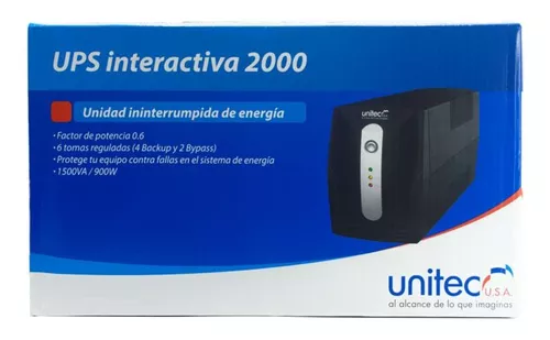 Regulador voltaje 6 tomas ref 1-74 UNITEC Medellín - American Insap