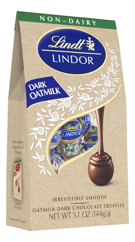 Lindt Lindor - Trufas De Chocolate Amargo Con Leche De Avena